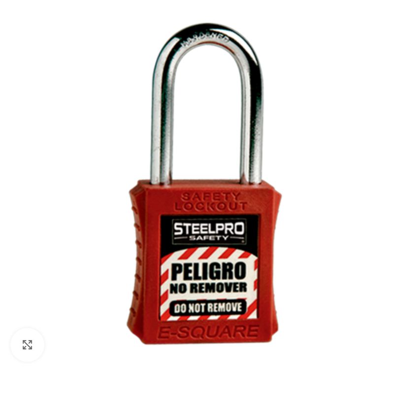STELLPRO - CANDADO STEELPRO X10 ROJO