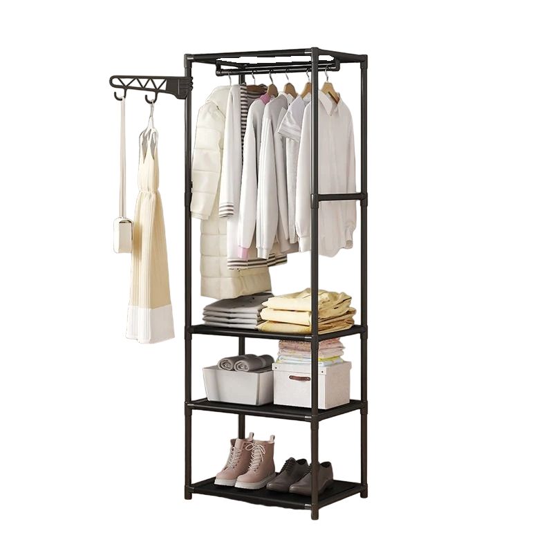 GENERICO - Organizador Colgador de Ropa Armable NEGRO