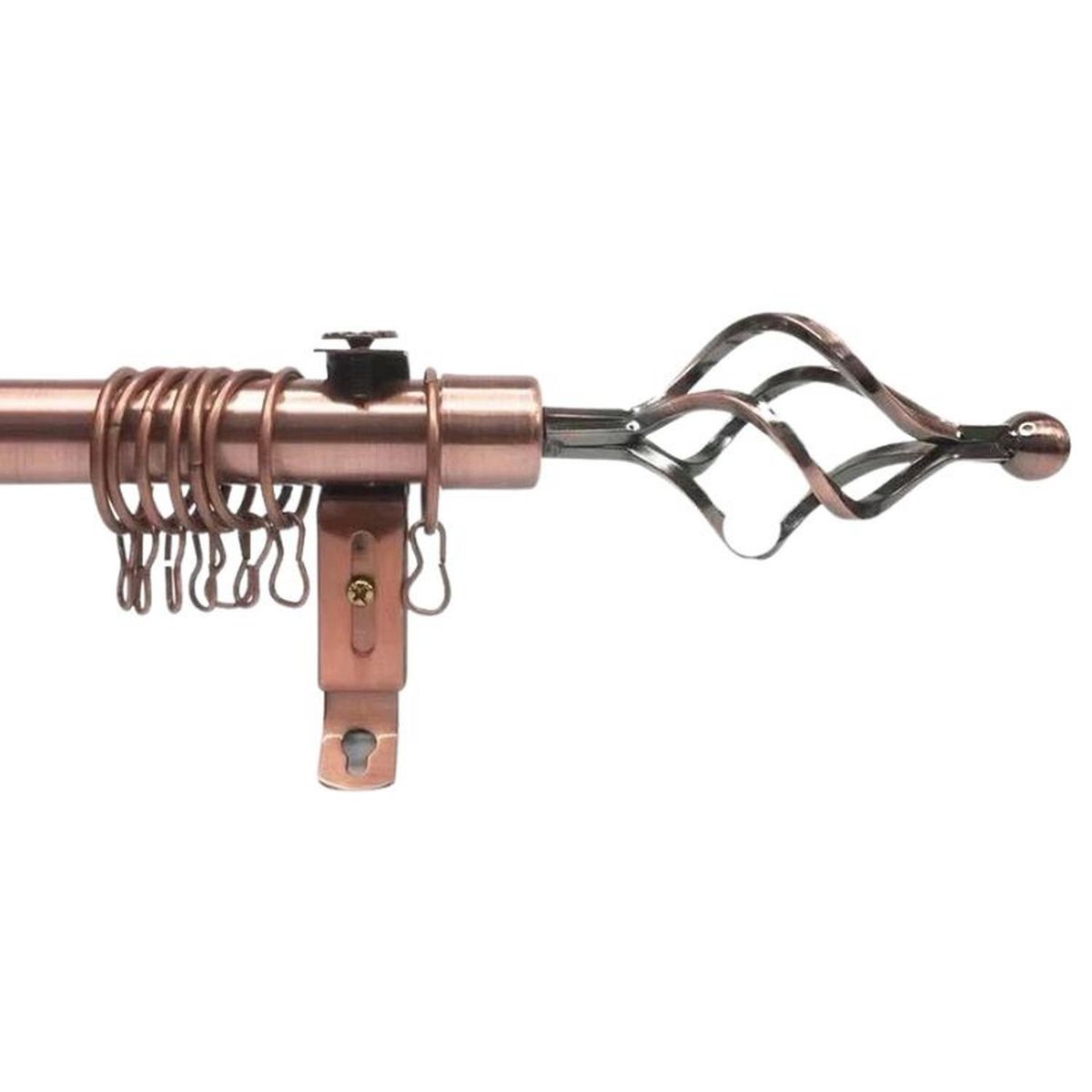 SALA FABULOSA - Tubo graduable de cortina extendible de 1.10 a 2 mts - Bronce