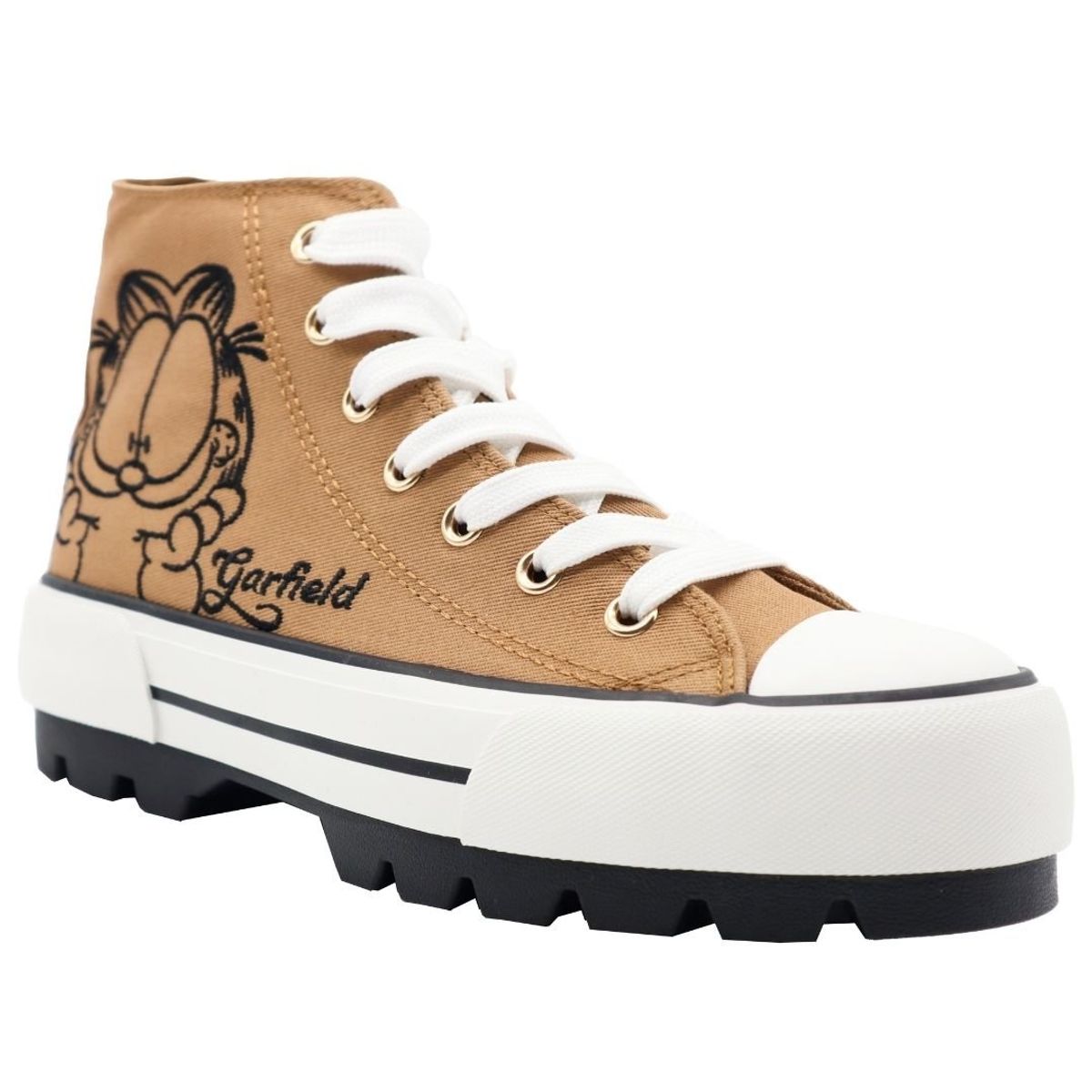 GARFIELD - Zapatillas Mujer Garfield Botin Marron