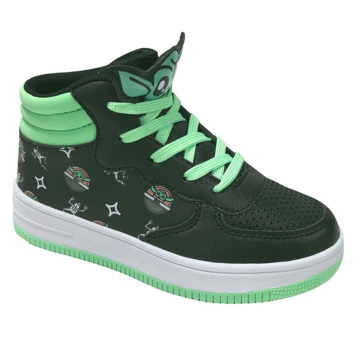 STAR WARS - Zapatillas Niño Star Wars Baby Yoda Botin Verde