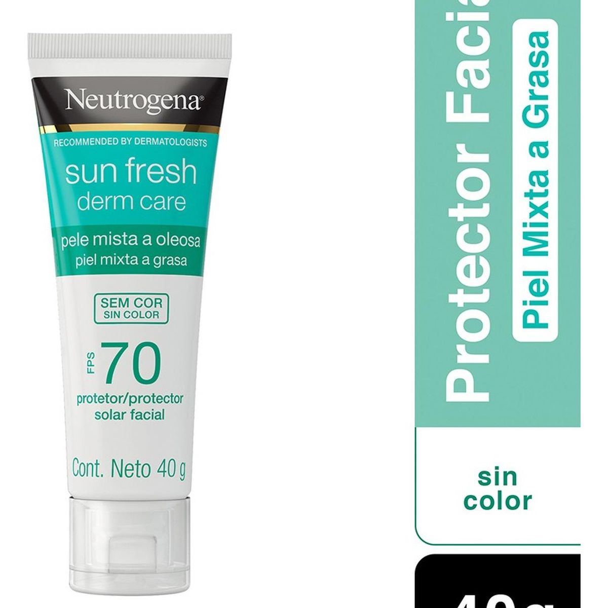 NEUTROGENA - Neutrogena Pack X3 Derm Care Bloqueador Facial Piel Grasa