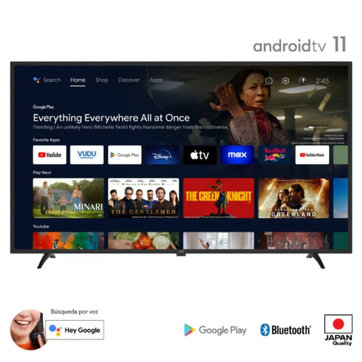 GENERICO - TELEVISOR JVC 40 FHD ANDROID TV LT-40KB327