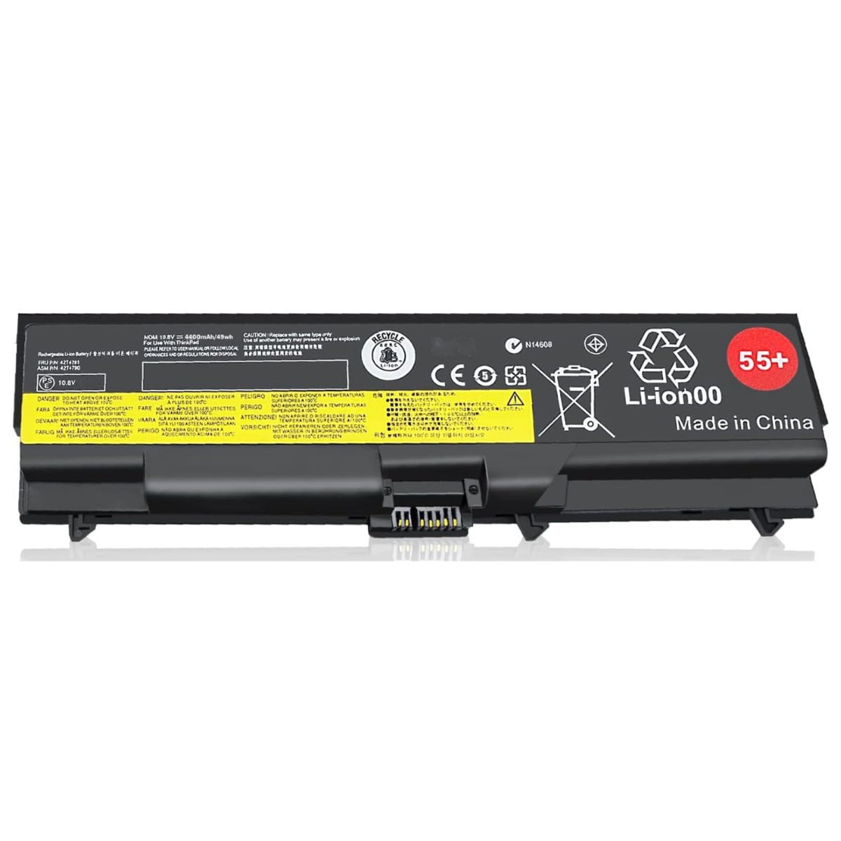 OEM - Batería Para Laptop Lenovo ThinkPad T410.   T510. T520. W510. W520. L412
