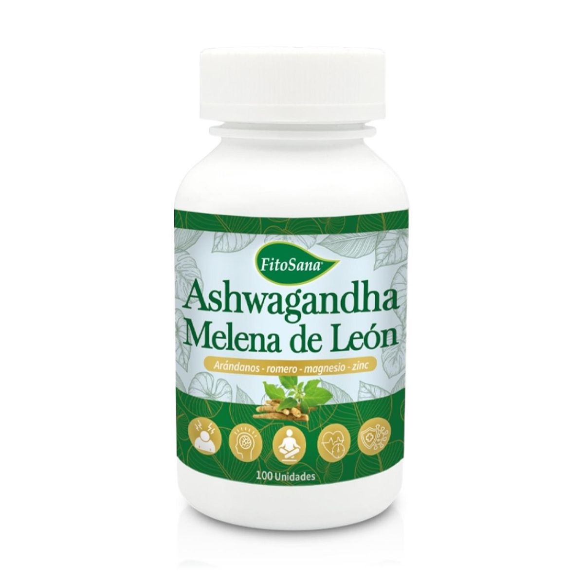 FITOSANA - Ashwagandha con Melena de León (100 cápsulas) - Fitosana