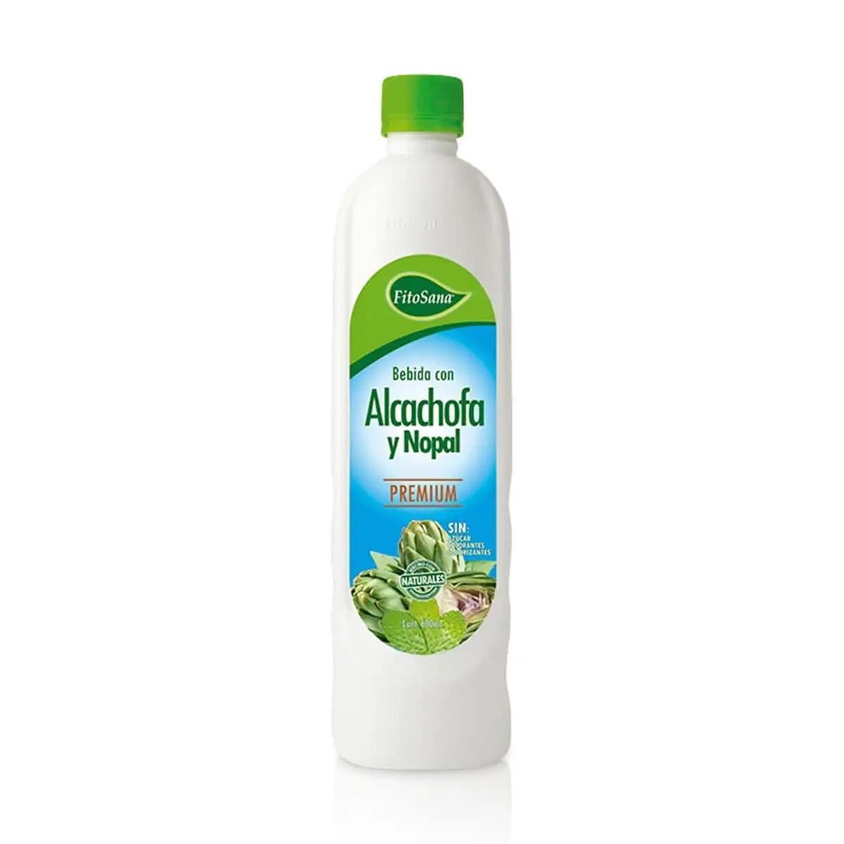 FITOSANA - Alcachofa Y Nopal - Detox y Control de Peso en Bebida (600ml) - Fitosana