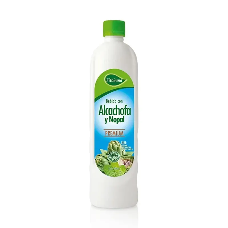 FITOSANA - Alcachofa Y Nopal - Detox y Control de Peso en Bebida (600ml) - Fitosana