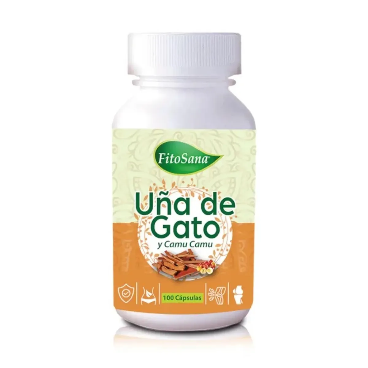 FITOSANA - Uña De Gato - Antioxidante 100 Cápsulas - Fitosana
