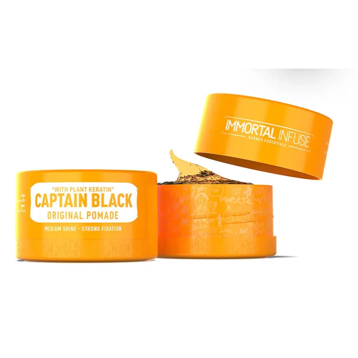 GENERICO - Immortal Infuse Pomada para el Cabello CAPTAIN BLACK 150ml