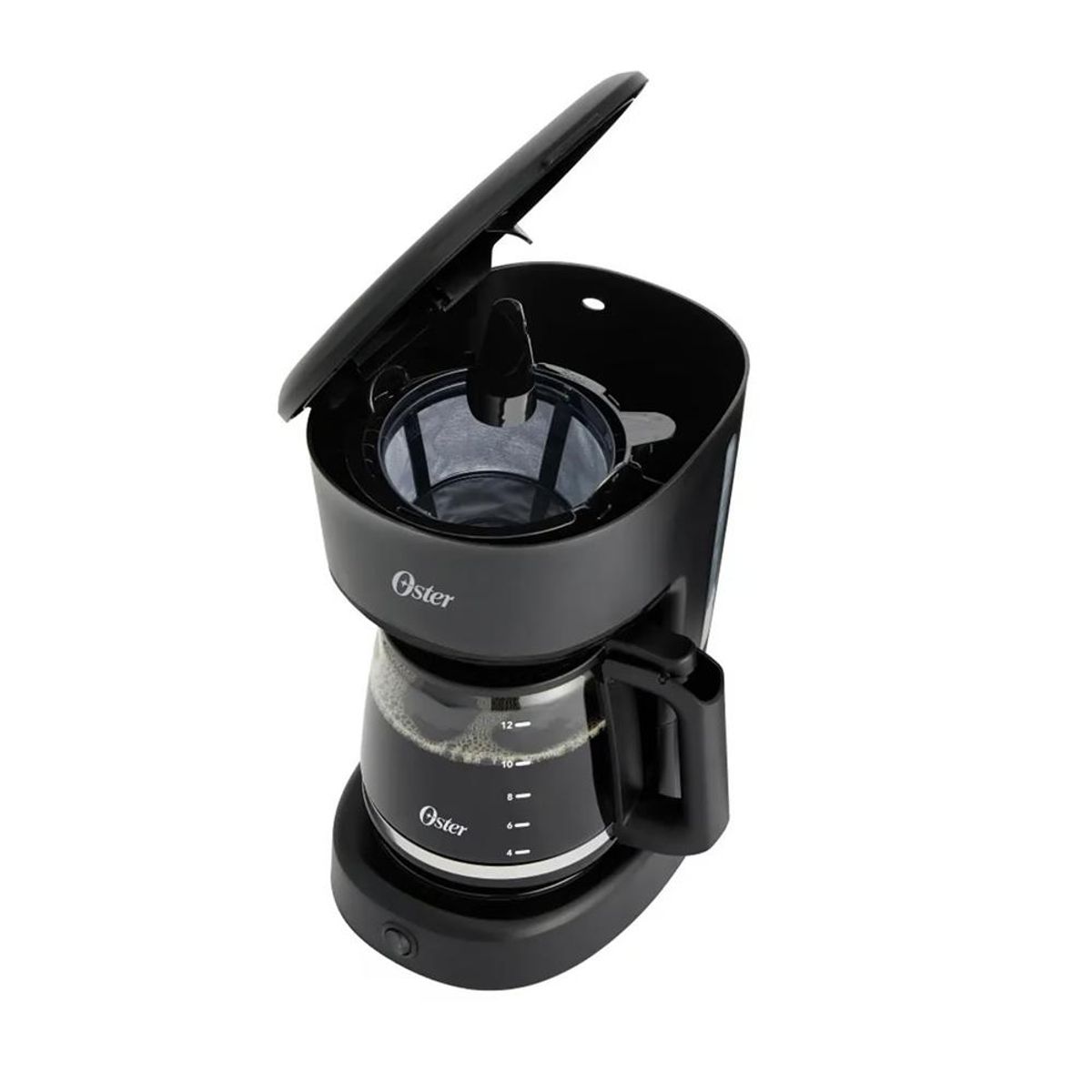 OSTER - Cafetera Oster 12 Tazas de Filtro reutilizable BVSTDCS121B