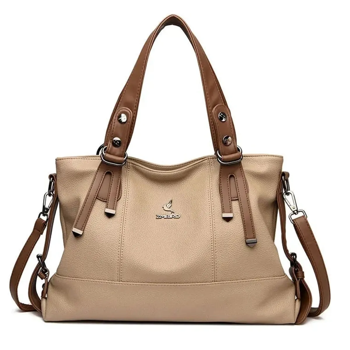 GENERICO - Cartera Elegante Zmbird Gran Capacidad - Cuero Pu