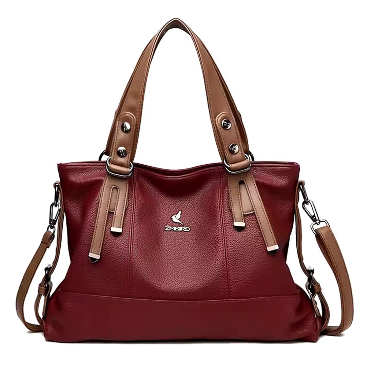 GENERICO - Cartera Elegante Zmbird Gran Capacidad - Cuero Pu