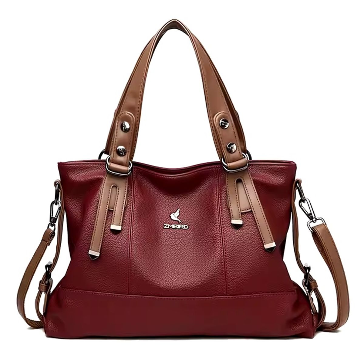 GENERICO - Cartera Elegante Zmbird Gran Capacidad - Cuero Pu