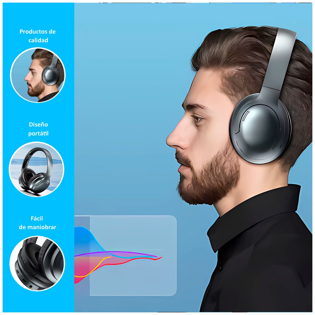 GENERICO - Audífonos Bluetooth Ultra Pro Series