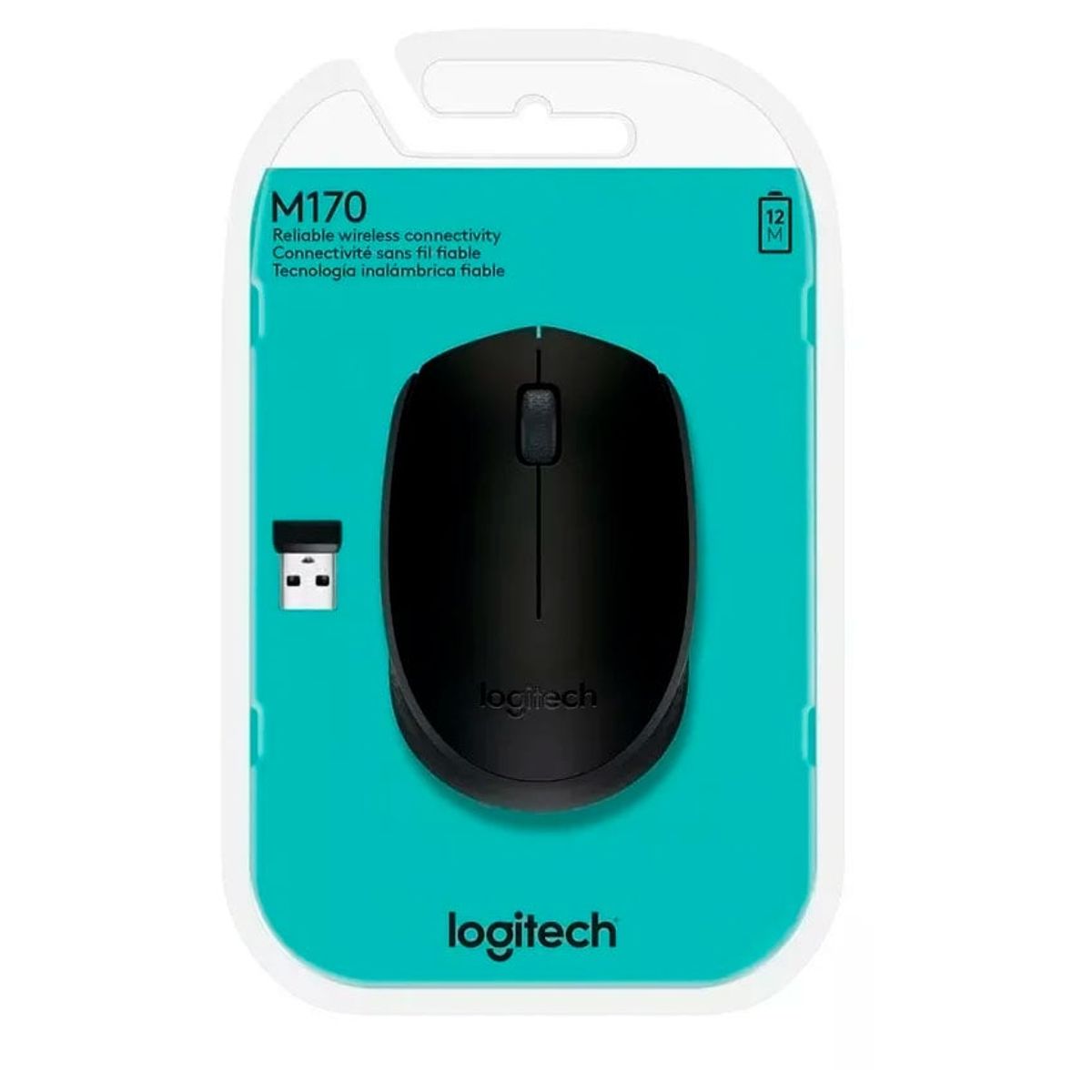 LOGITECH - Mouse inalámbrico Logitech M170