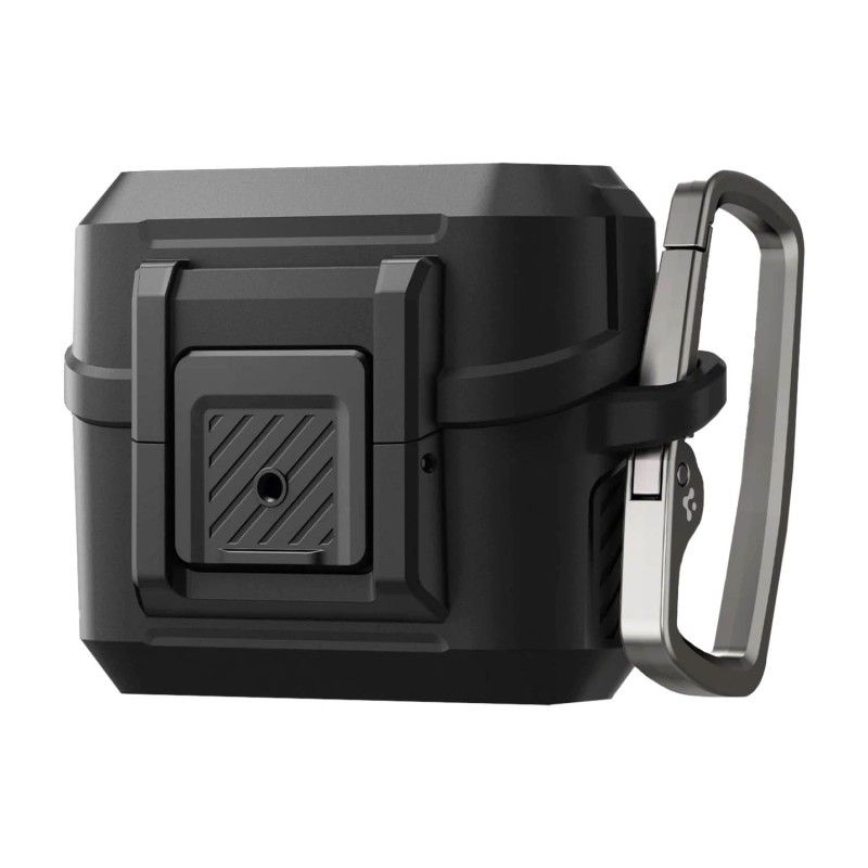 SPIGEN - Case Premium Negro Spigen Lock Fit Para Galaxy Buds 3 / 3 Pro