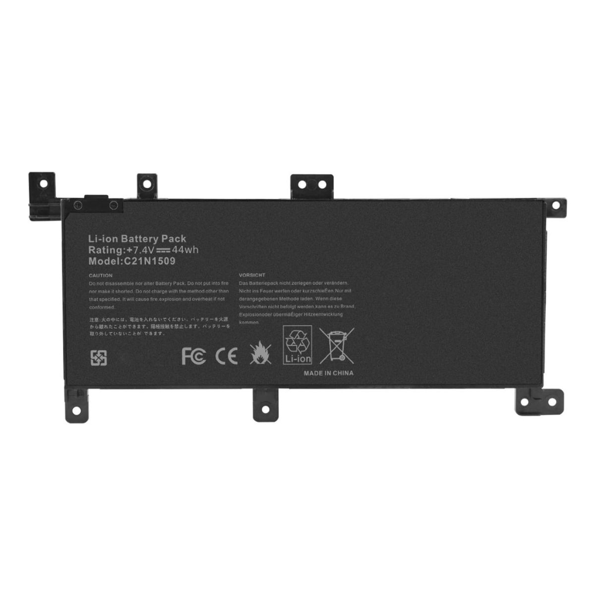 OEM - Batería para Asus C21N1509, Vivobook,   X556, X556U X556UA, X556UB
