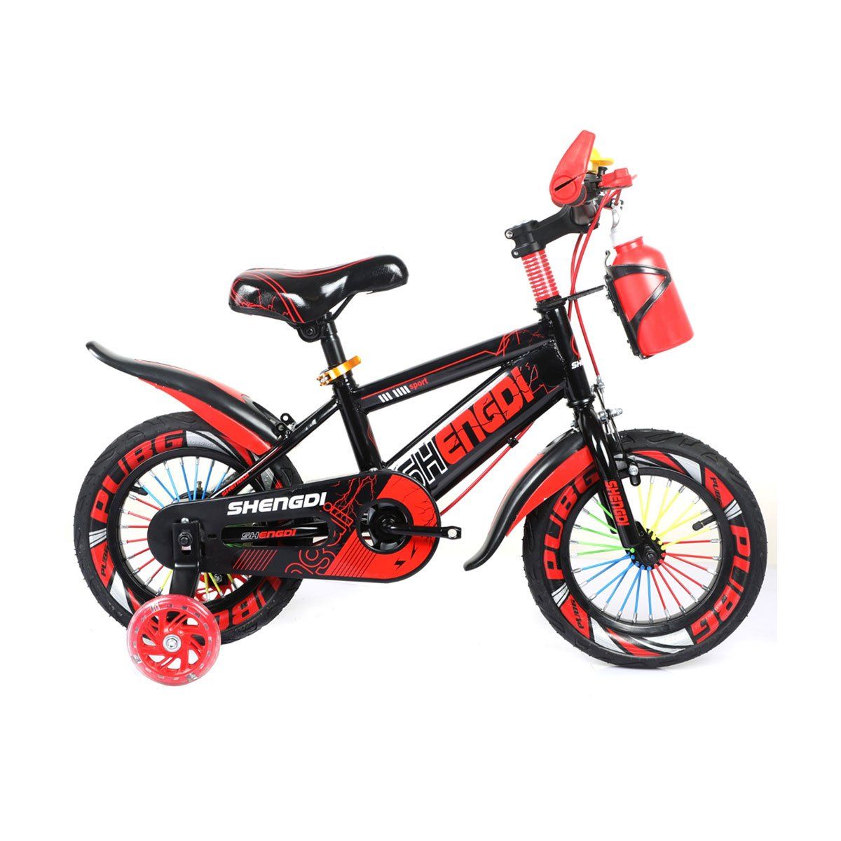 GENERICO - Bicicleta Para Niño Infantil Kids Aro16 Timbre Rojo AD