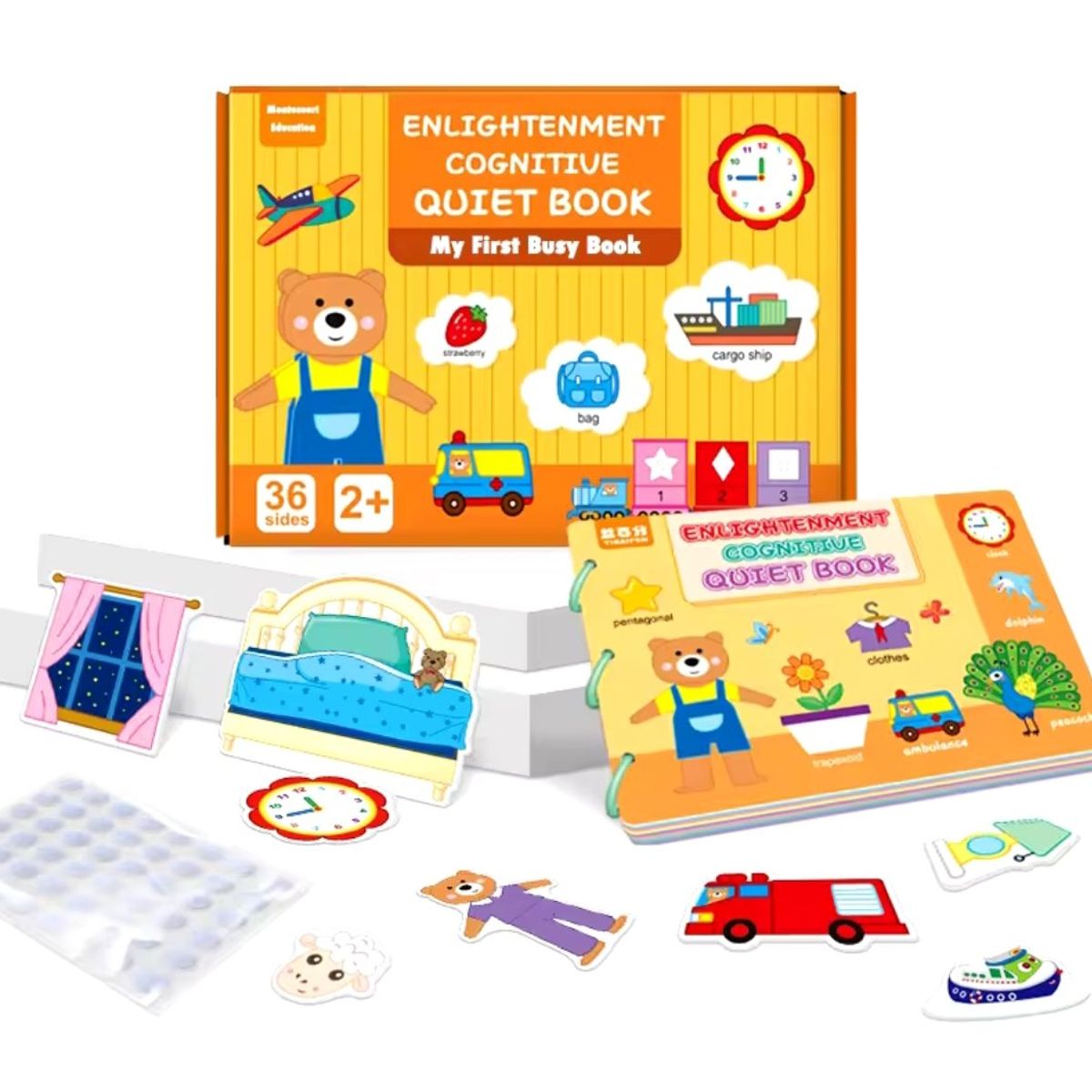 GENERICO - Libro Montessori - Actividades cognitivas para niños