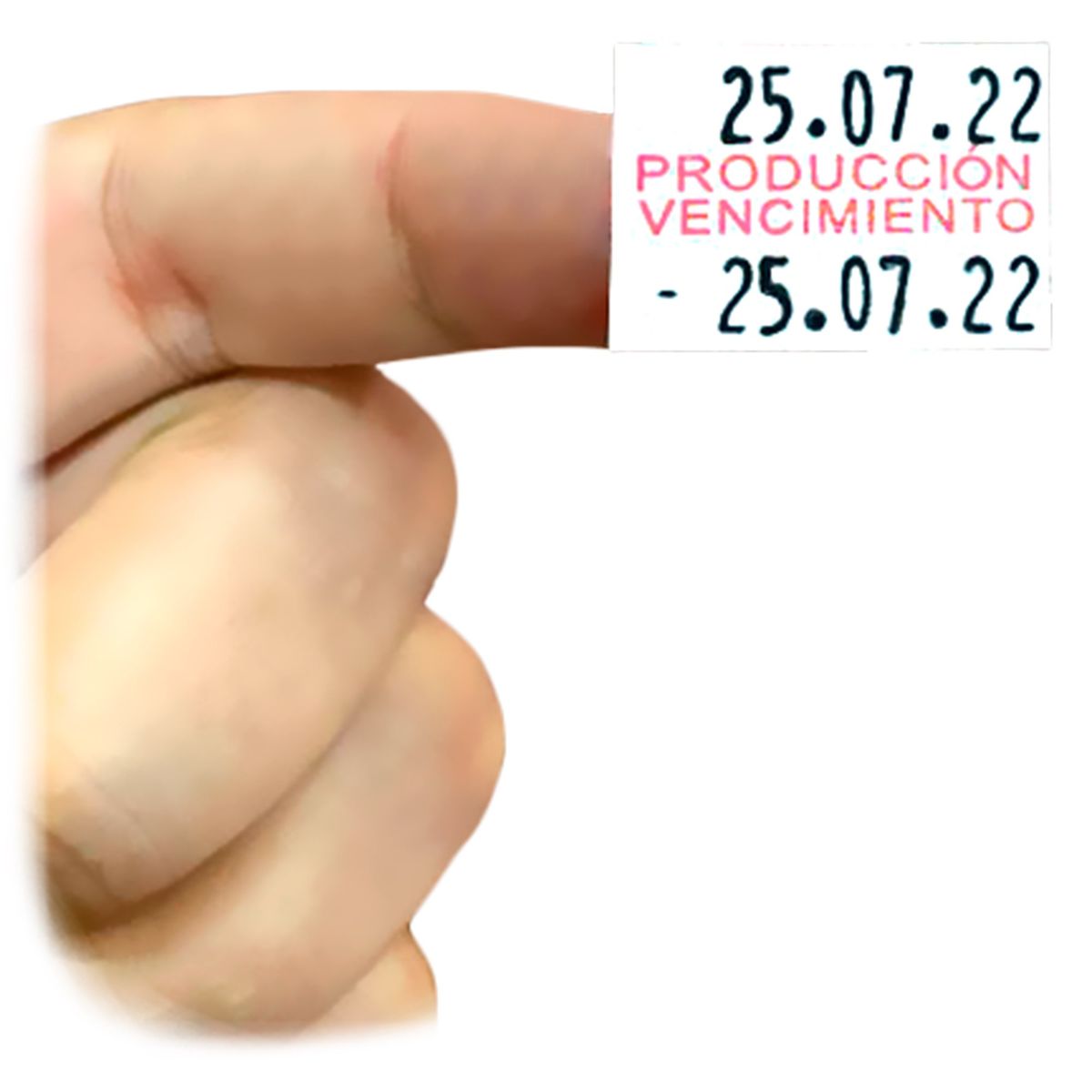 GENERICO - 5K ETIQUETAS PRODUCCIÓN - VENCIMIENTO MX6600