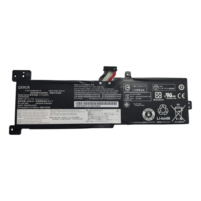 OEM - Batería para Laptop Lenovo L17L2PF0.   Ideapad 330-15arr Serie 81D2