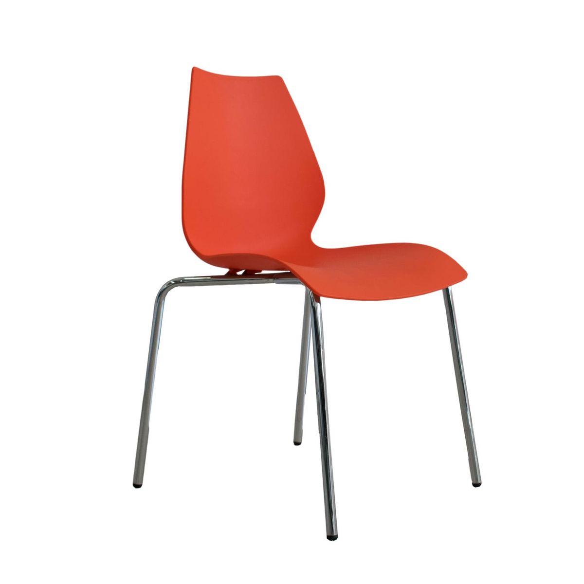 OFIDEAS - Silla De Comedor Diseño Brenda Color Rojo Ofideas