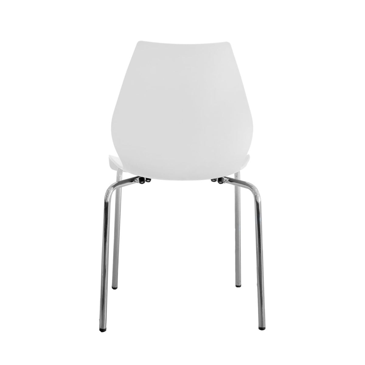 OFIDEAS - Silla De Comedor Diseño Brenda Color Blanco Ofideas