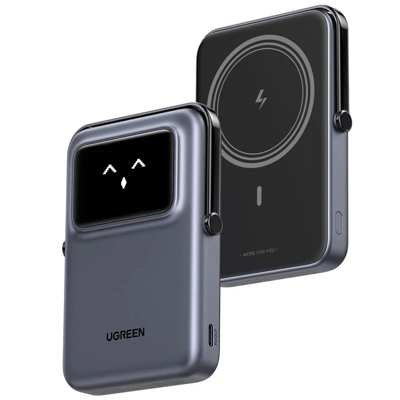 UGREEN - Power Bank UGREEN Uno PB572 MagSafe 10000mAh  20W Fast Charging Negro