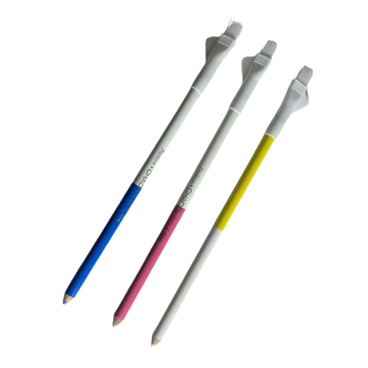 GENERICO - Tiza Lapiz Para Marcar Tela Costura Sastre Trazos X3 Unid