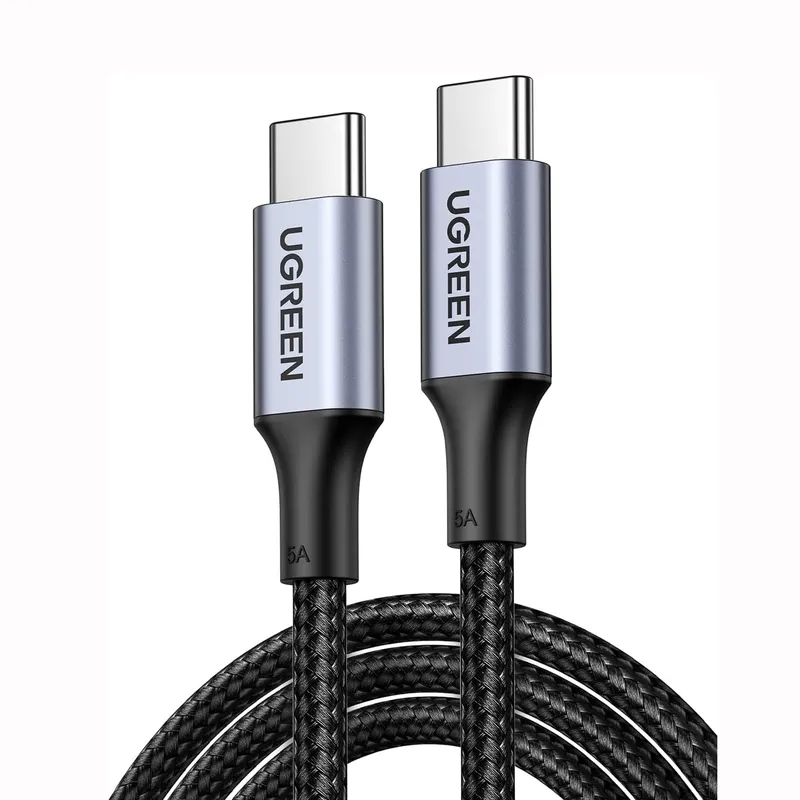 UGREEN - Cable Ugreen USB-C  2 metros 5A 100W PD Fast Charging