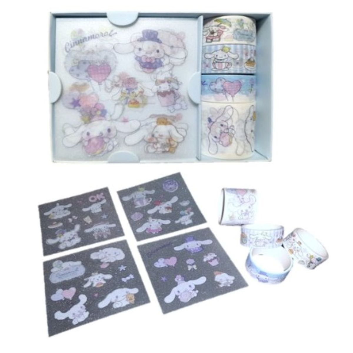 SANRIO - BOX STIKER CINAMORROL CELESTE
