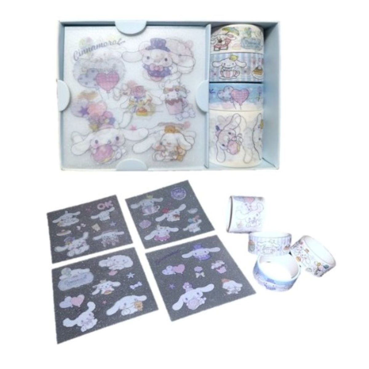 SANRIO - BOX STIKER CINAMORROL CELESTE