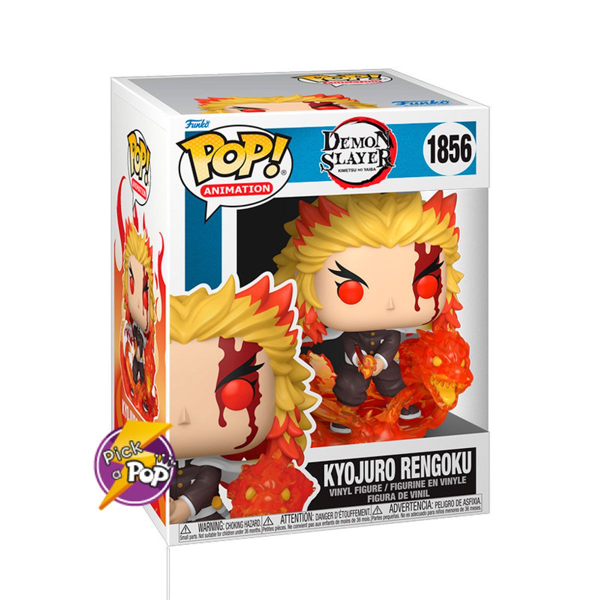 FUNKO - Demon Slayer Kyojuro Rengoku Novena Postura Purgatorio 1856