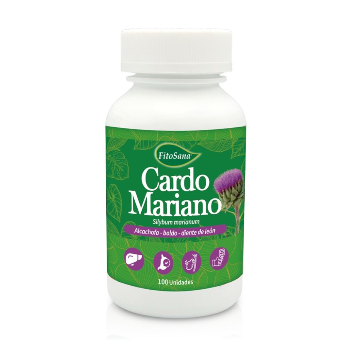 FITOSANA - Cardo Mariano (100 Cápsulas) - Fitosana
