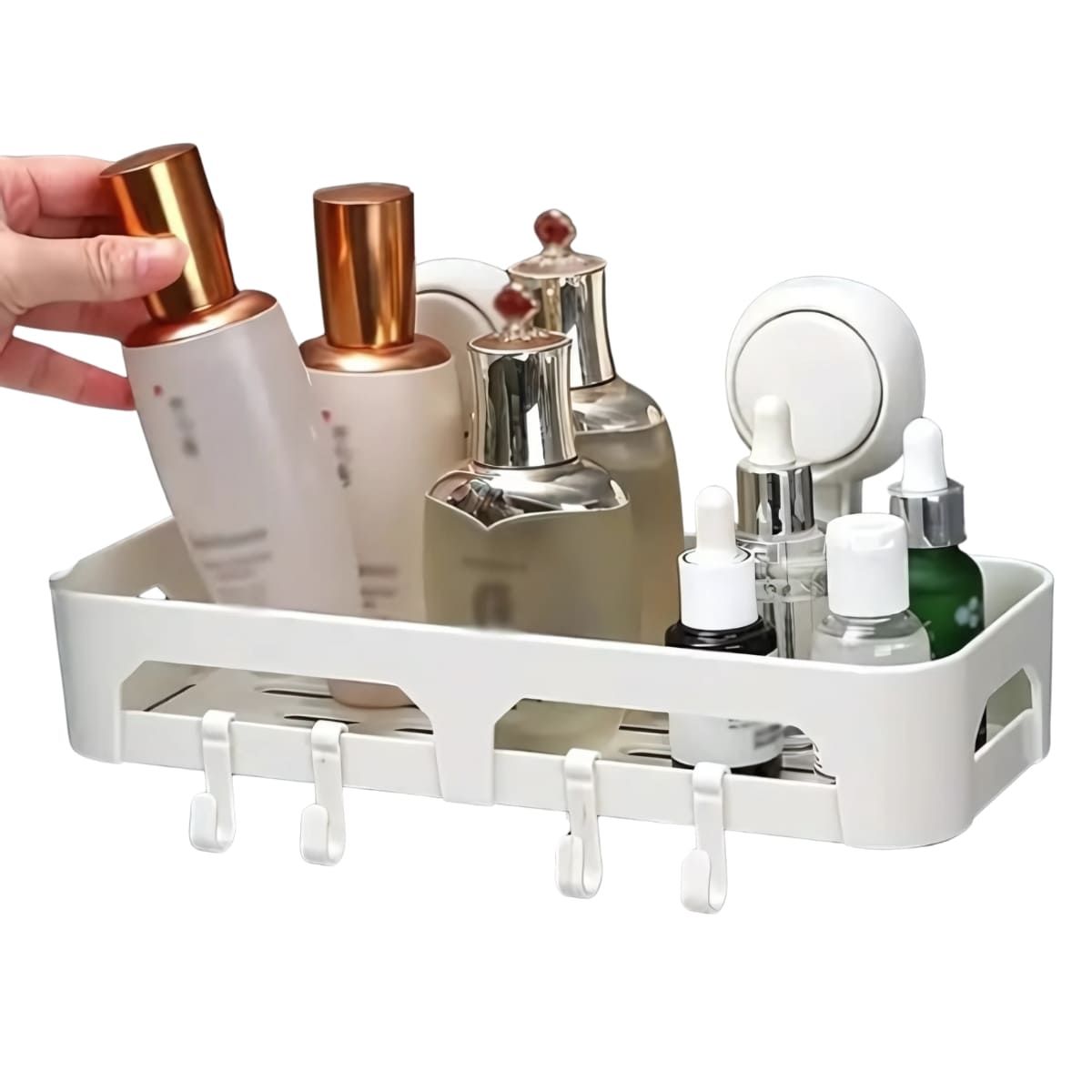 ELMEJORPRECIO - Repisa Organizador Multiuso para Cocina con Ventosas