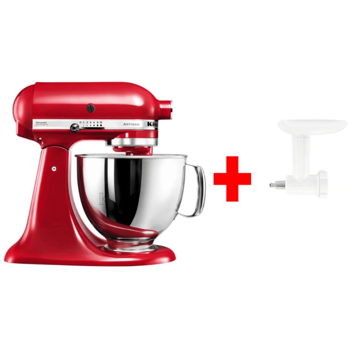 KITCHENAID - Batidora KitchenAid Artisan 47L + Picadora de Alimentos 5KSM150FGEER