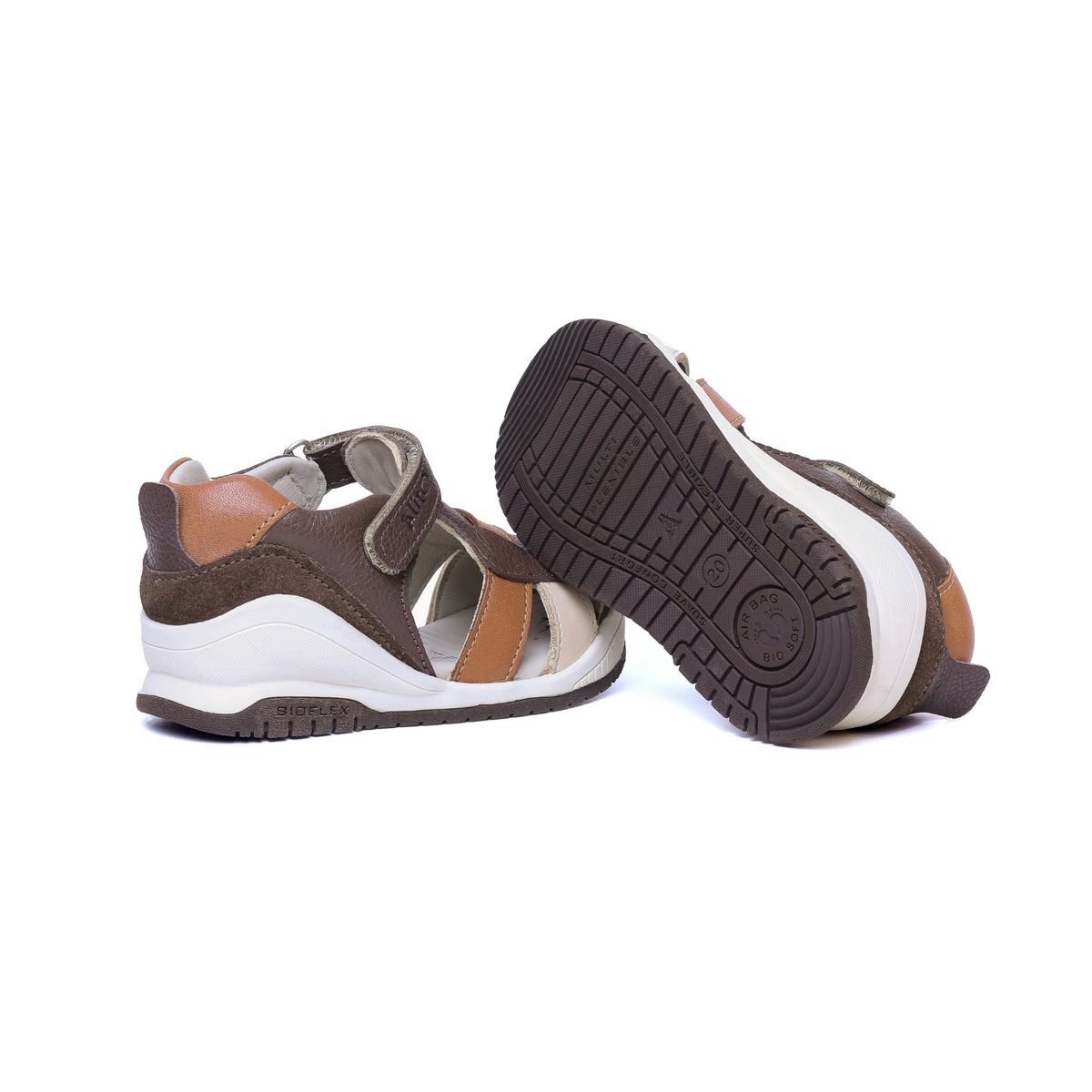 CALZADOS ALITO - Sandalia de cuero niño 06017