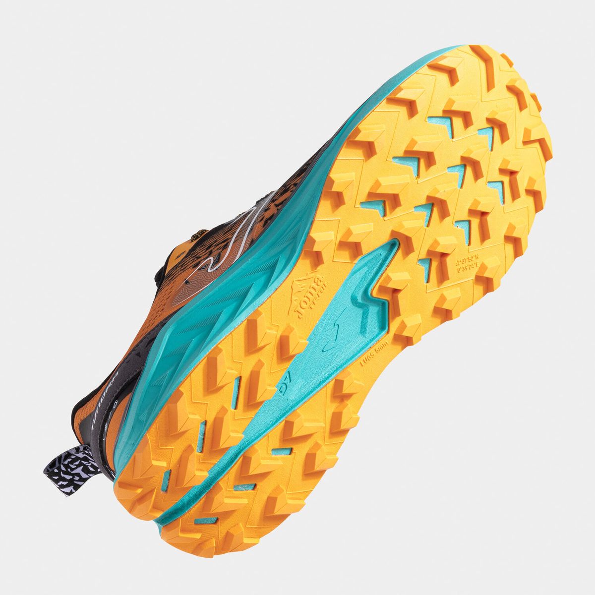 JOMA - Zapatillas Trail Running Tundra Men 2516 Negro Naranja