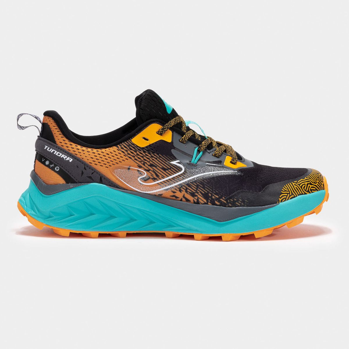 JOMA - Zapatillas Trail Running Tundra Men 2516 Negro Naranja