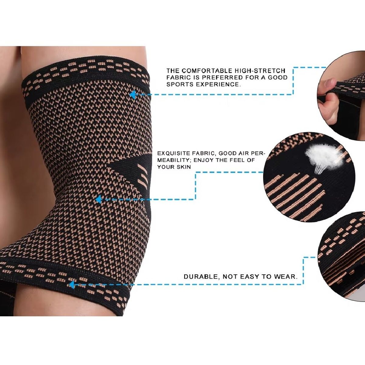 GENERICO - Codera de compresión con hilos de cobre TALLA S