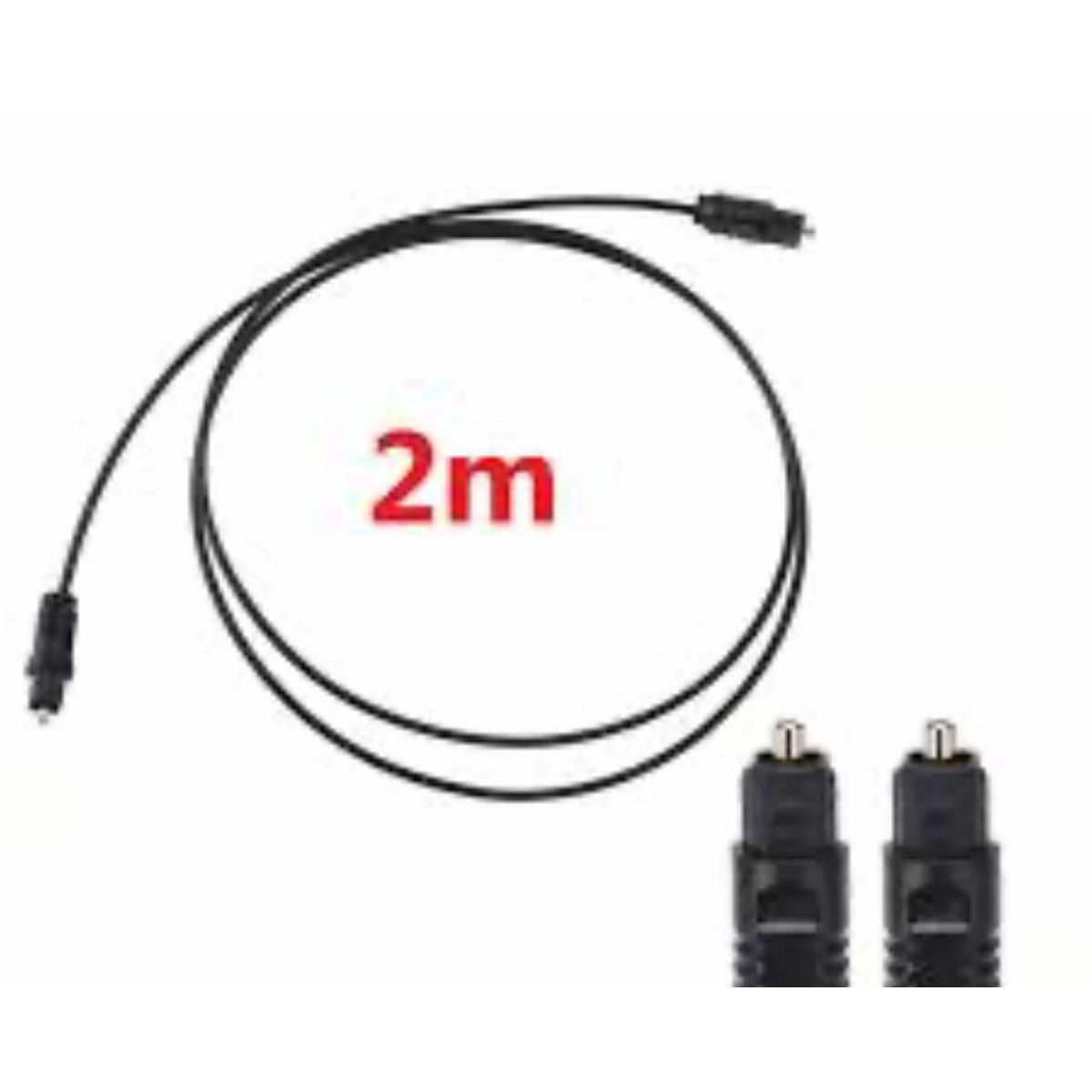 GENERICO - Cable Audio Digital Fibra Optica 2 metros