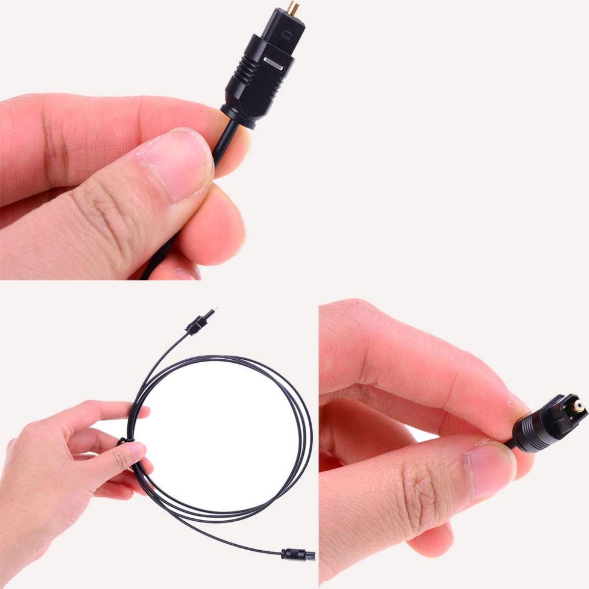 GENERICO - Cable Audio Digital Fibra Optica 2 metros