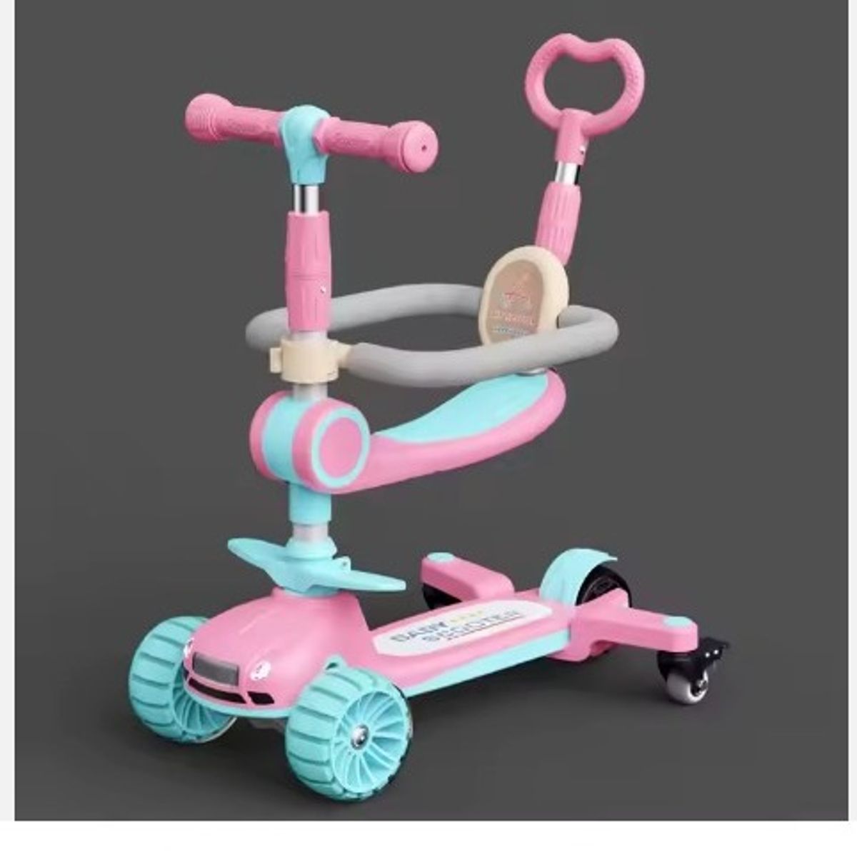 GENERICO - SCOOTER KIDS 6 EN 1 MUSICAL Y LED