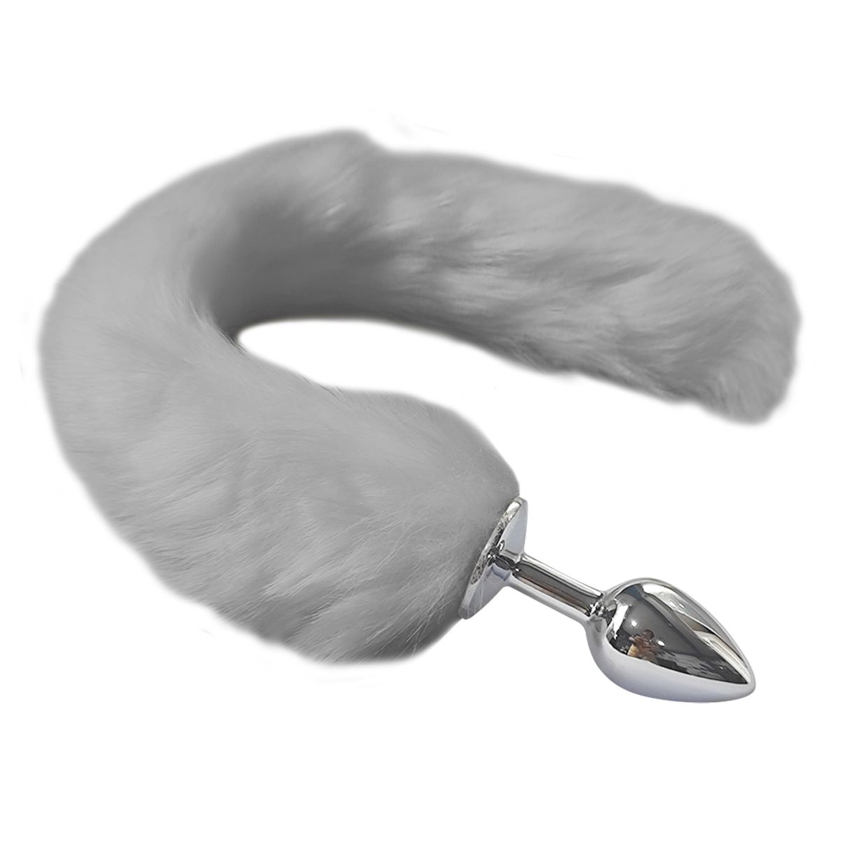 BUYPAL - Plug Dilatador Cola de Zorro Gris