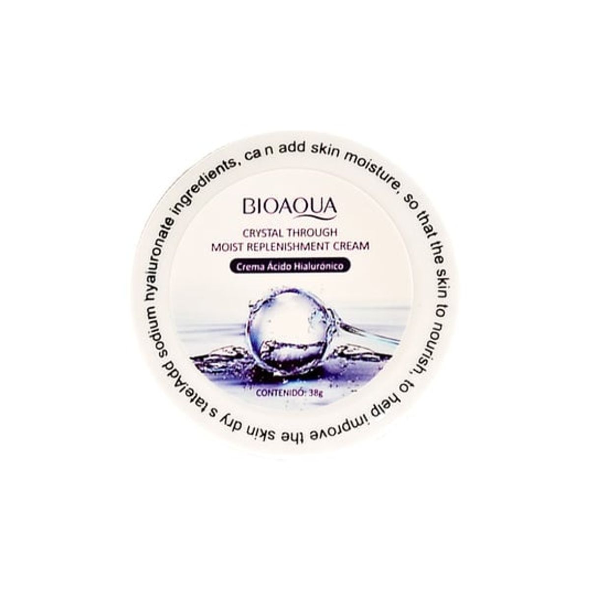 BIOAQUA - Crema De Acido Hialuronico 38G - Bioaqua