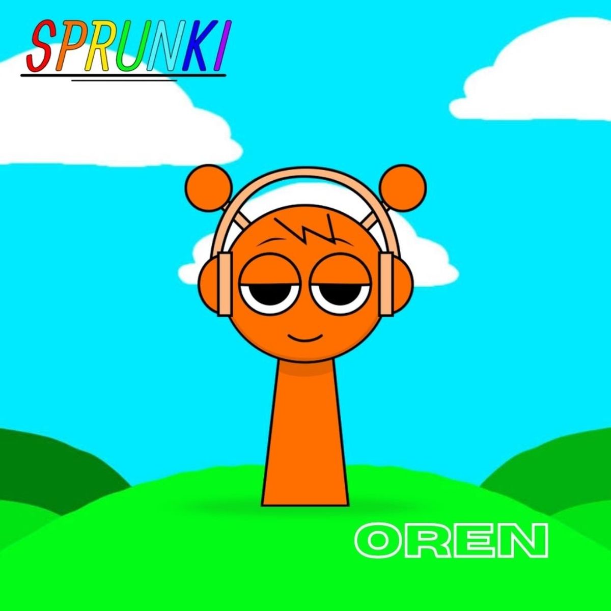 GENERICO - Peluches Sprunki Diseño Mediano - Oren