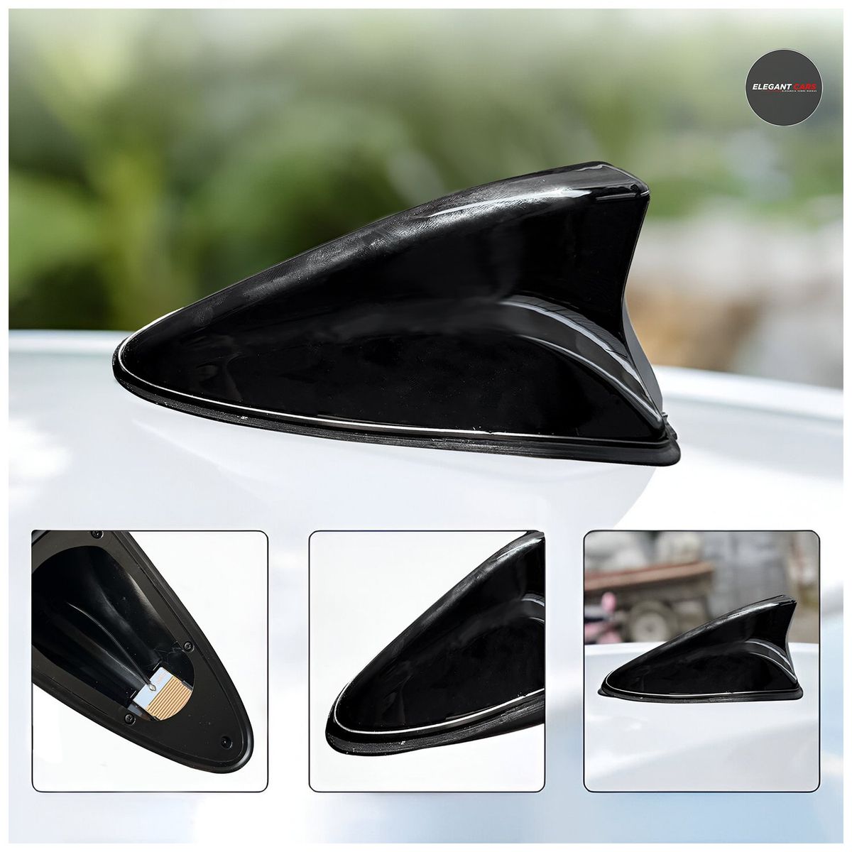 JET - Antela Aleta De Tiburon Negro Shark