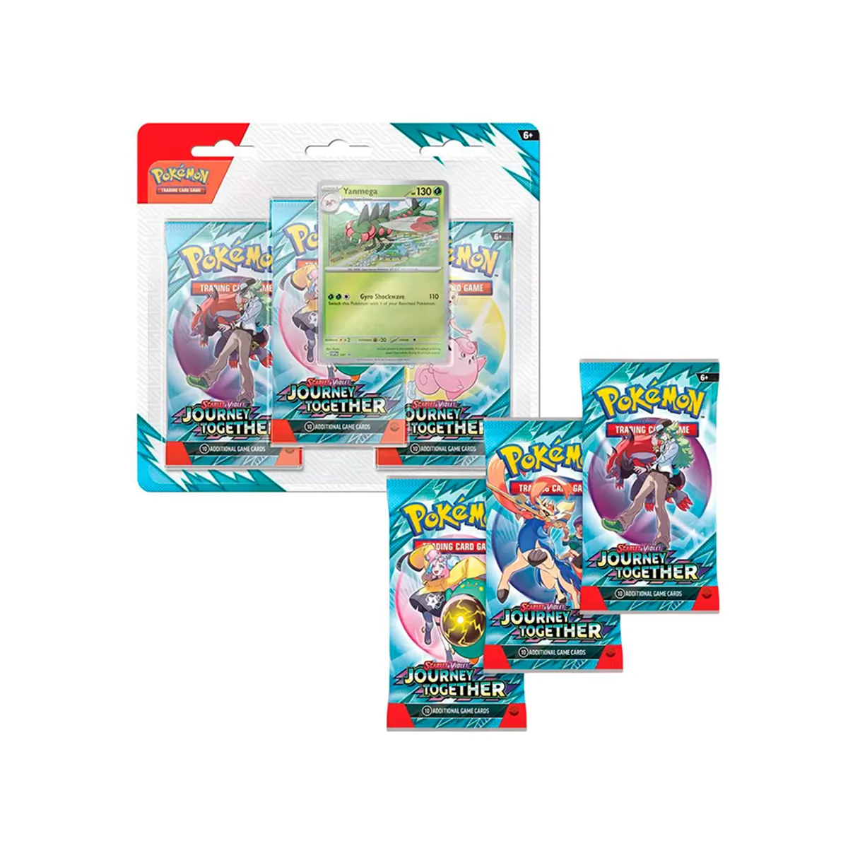 POKEMON - Pokemon TCG Journey Together 3 Blister Yanmega - English