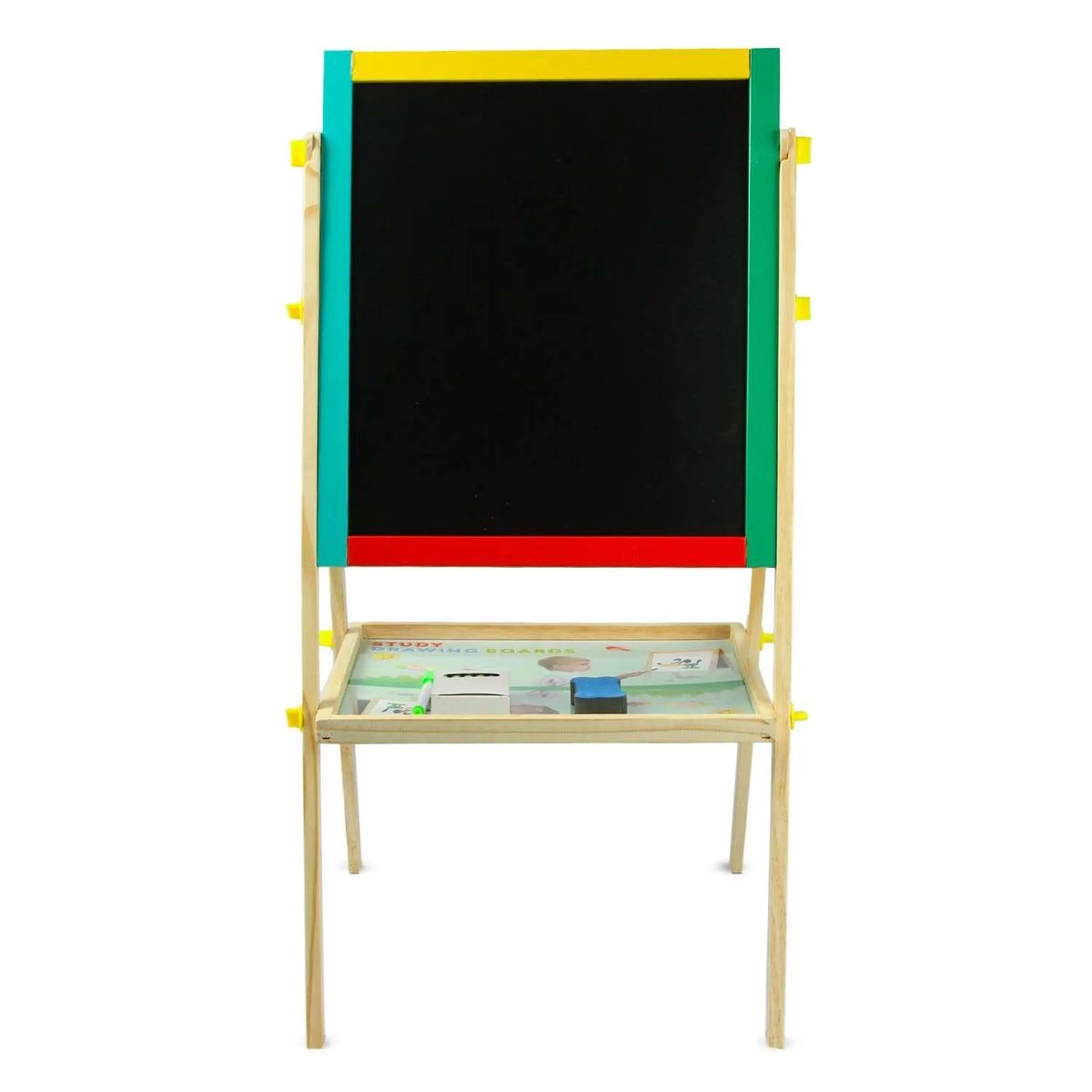 GENERICO - PIZARRA DE MADERA 2 EN 1