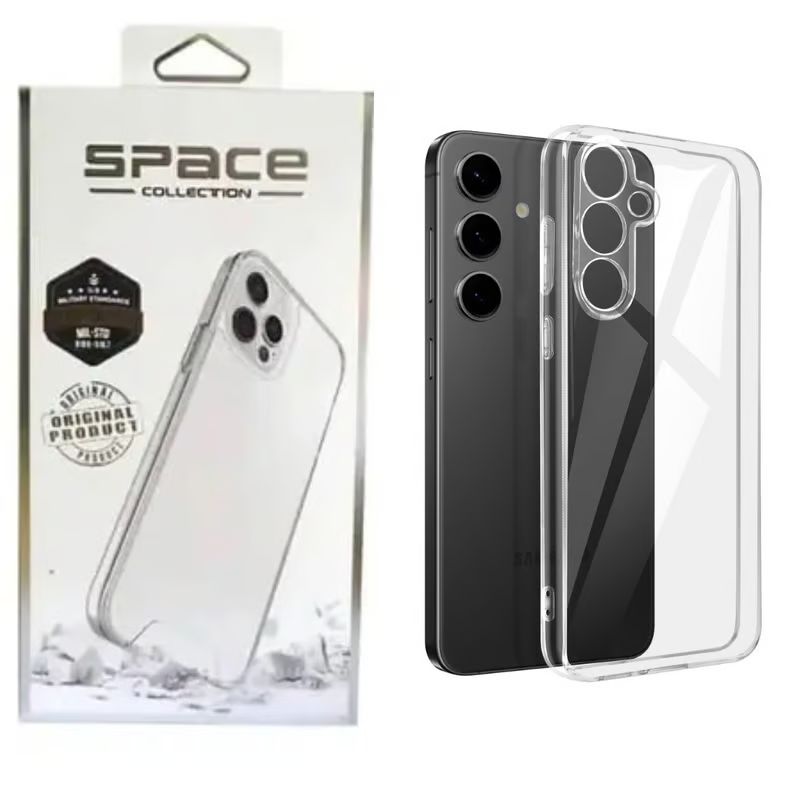 GENERICO - CASE SPACE PARA SAMSUNG GALAXY  A56 + MICA DE VIDRIO  -TRANSPARENTE